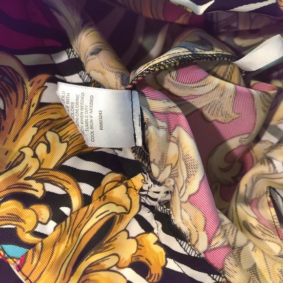 NWT stunning fleur-de-lis ⚜️ animal print overlay maxi skirt - Picture 11 of 15